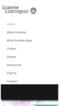 Mobile Screenshot of graemecodrington.com